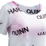 Harley Quinn Birds of Prey Underwear T-shirt Cosplay Costume
