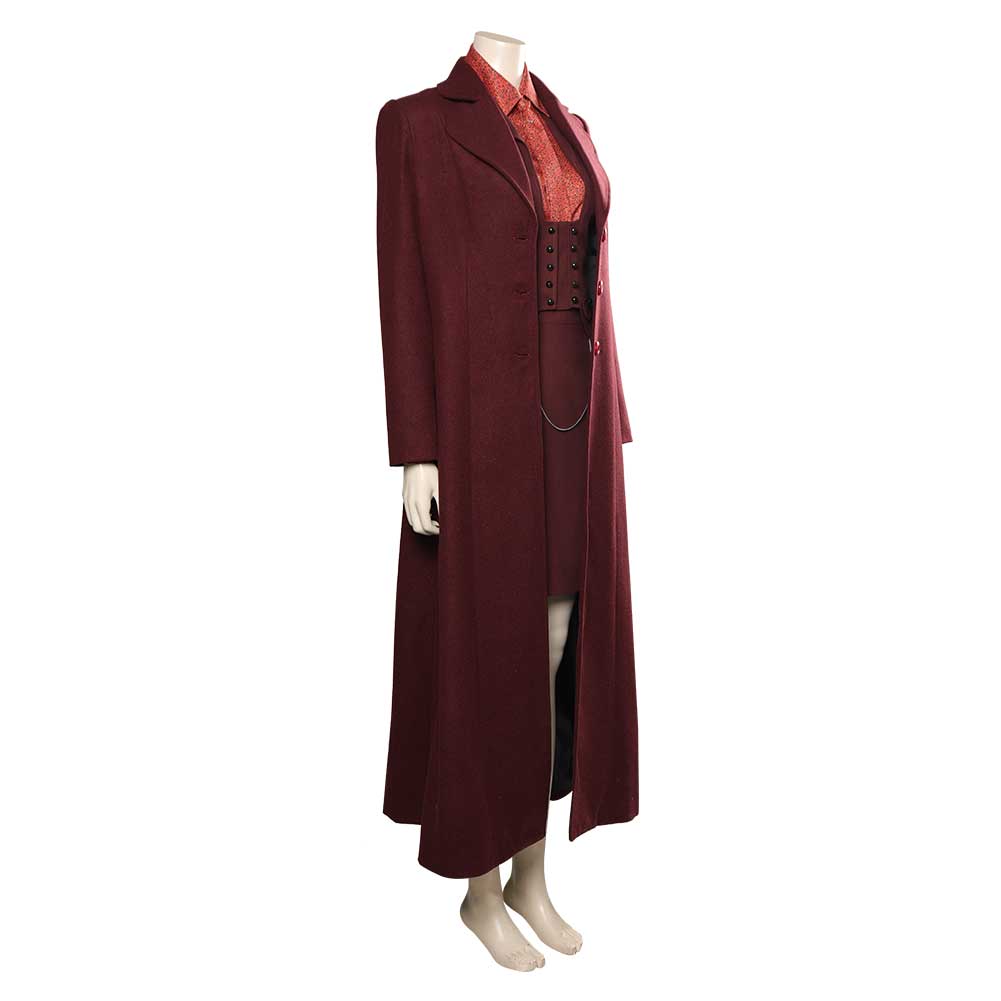 Fantastic Beasts: The Secrets of Dumbledore Eulalie Hicks Outfits Cosplay Costume Halloween Carnival Suit
