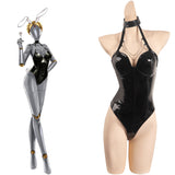 Atomic Heart Robot Twins Cosplay Costume Bunny Girl Outfits Halloween Carnival Party Suit
