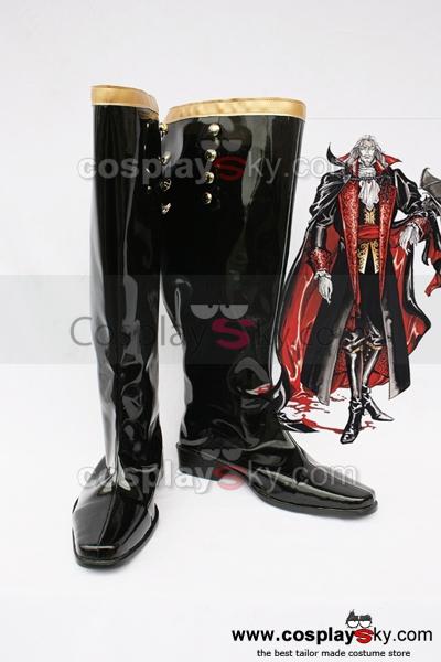 Castlevania Count Cosplay Boots Shoes Custom Made
