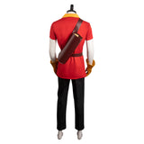 Movie Beauty and the Beast Gaston Outfits Antagonist Halloween Carnival Cosplay Costume