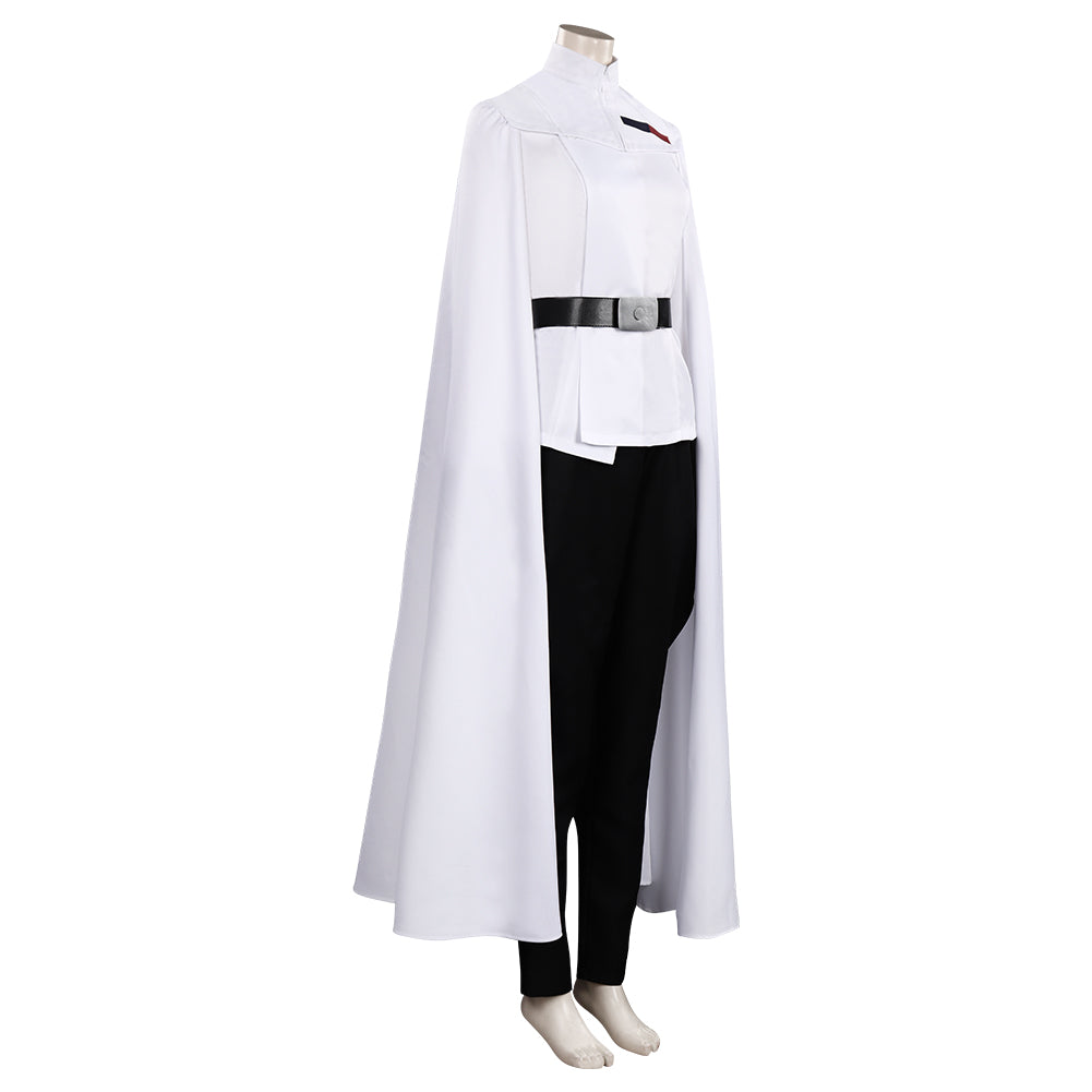 Jedi Knight  Halloween Carnival Suit Cosplay Costume Women White Uniform Outfits