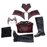 Scarlet Witch Halloween Carnival Suit Cosplay Costume Uniform Outfits