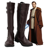 Jedi Knight Obi-Wan Kenobi Halloween Costumes Accessory Cosplay Shoes Boots