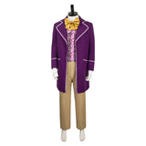 Charlie and the Chocolate Factory 1971 Willy Wonka Cosplay Costume Outfits Halloween Carnival Suit