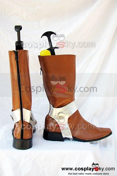 Chrono Trigger Witcher Cosplay Boots Shoes Brown