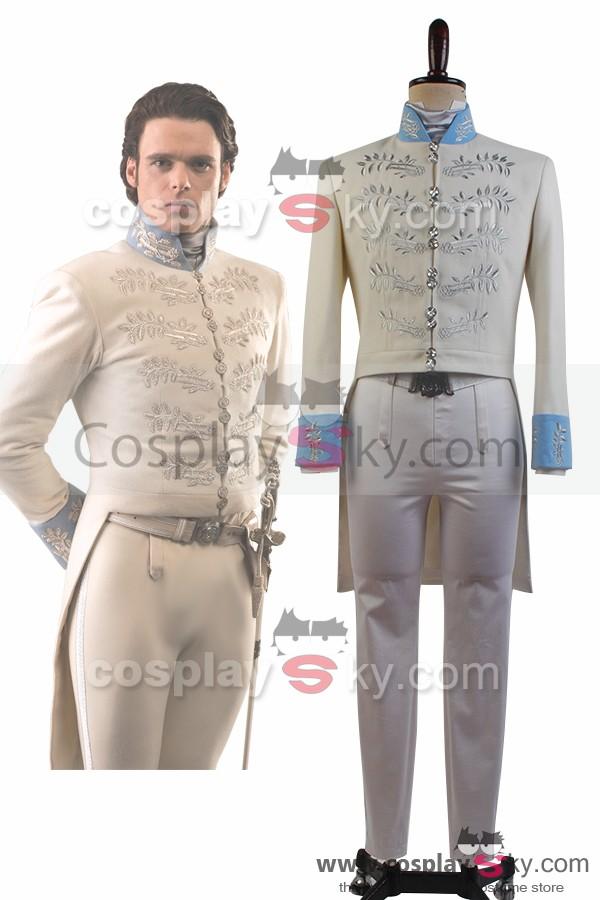 Cinderella 2015 Film Prince Charming Kit Outfit Cosplay Costume ...