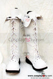 Classical White Boots Shoes Can be flipped Custom Made