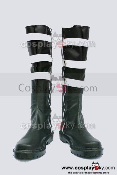 D.Gray-man Cosplay Classical Black boots Custom Made