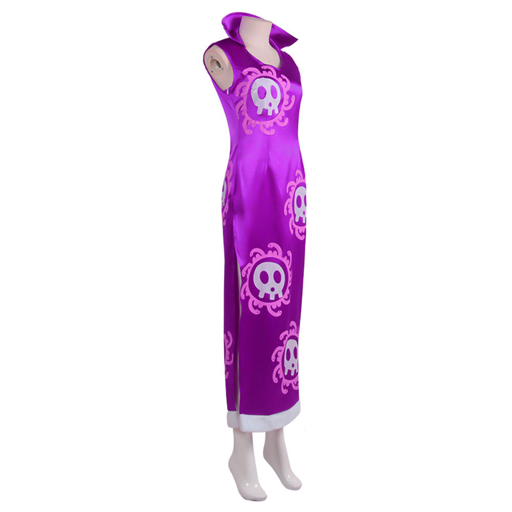 One Piece Boa Hancock Halloween Carnival Suit Cosplay Costume Dress Ou TrendsinCosplay One Piece Boa Hancock Halloween Carnival Suit Cosplay Costume Dress Ou TrendsinCosplay