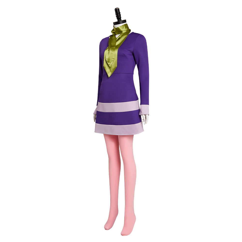 purple dress for daphne costume Scooby Doo Where Are You Daphne Blake Cosplay Costume – TrendsinCosplay