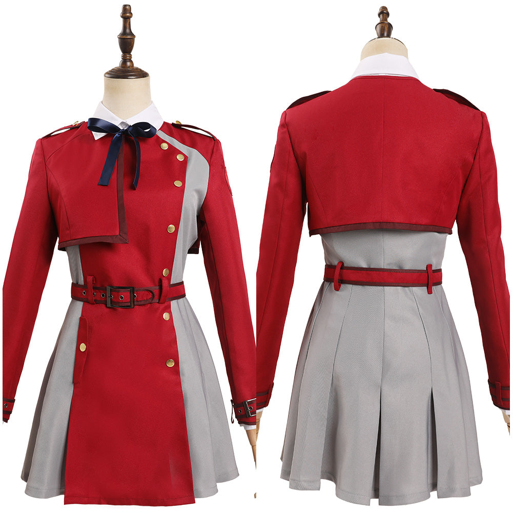 Lycoris Recoil Nishikigi Chisato Cosplay Costume Uniform Dress Outfits ...