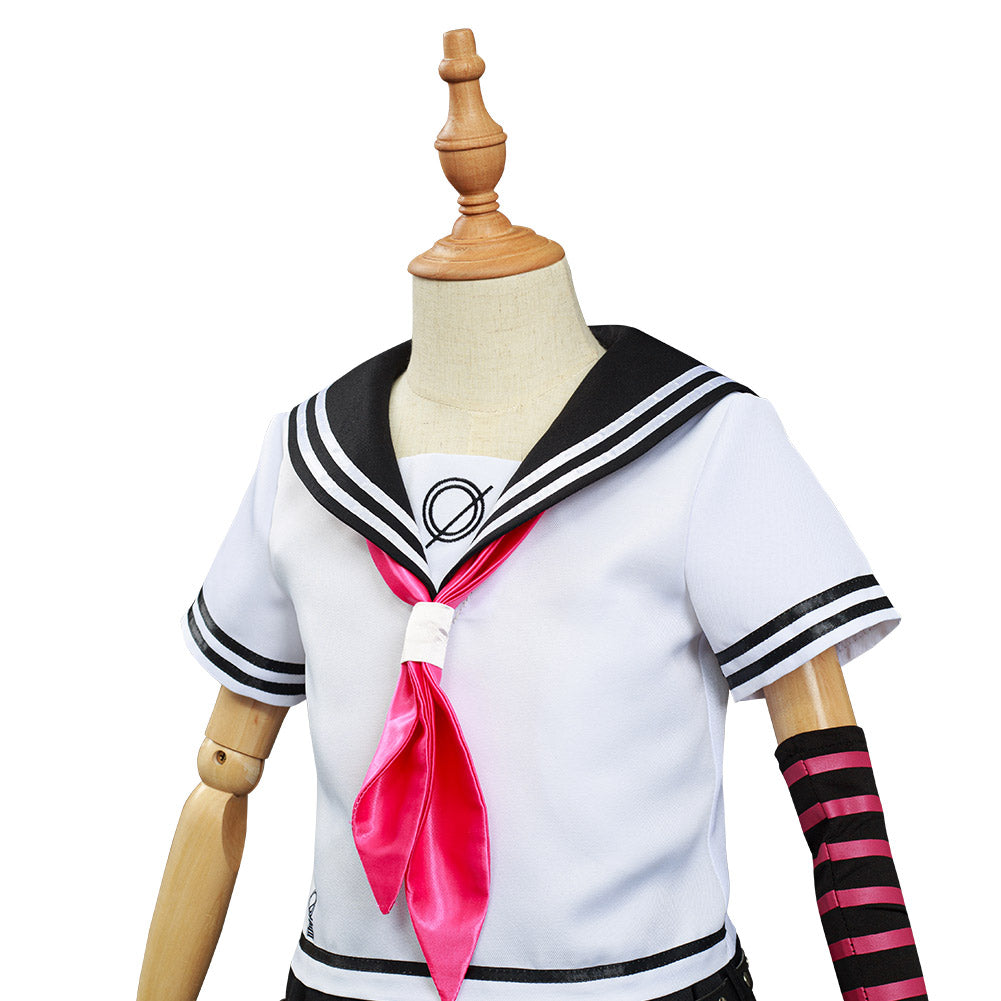Danganronpa Dangan Rondo -Yuibu Miota Halloween Carnival Suit Cosplay Costumes Kids Girls School Uniform Dress Outfits