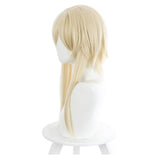 Game Genshin Impact Lumine Carnival Halloween Party Props Cosplay Wig Heat Resistant Synthetic Hair