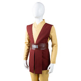 Caleb Dume Halloween Carnival Suit Cosplay Costume Outfits Kids Jedi Knight Robe