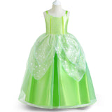 Kids Girls Peter Pan & Wendy Tinker Bell Cosplay Costume Dress Outfits Halloween Carnival Party Suits