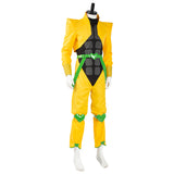 JoJo‘s Bizarre Adventure Dio Brando Halloween Carnival Suit Cosplay Costume Top Pants Outfit