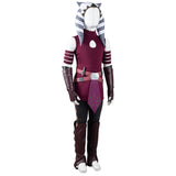 Ahsoka Tano Halloween Carnival Suit Cosplay Costume Outfits Kids Children