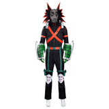 My Hero Academia S5 Bakugou Katsuki Halloween Carnival Suit Cosplay Costume Battle Outfits
