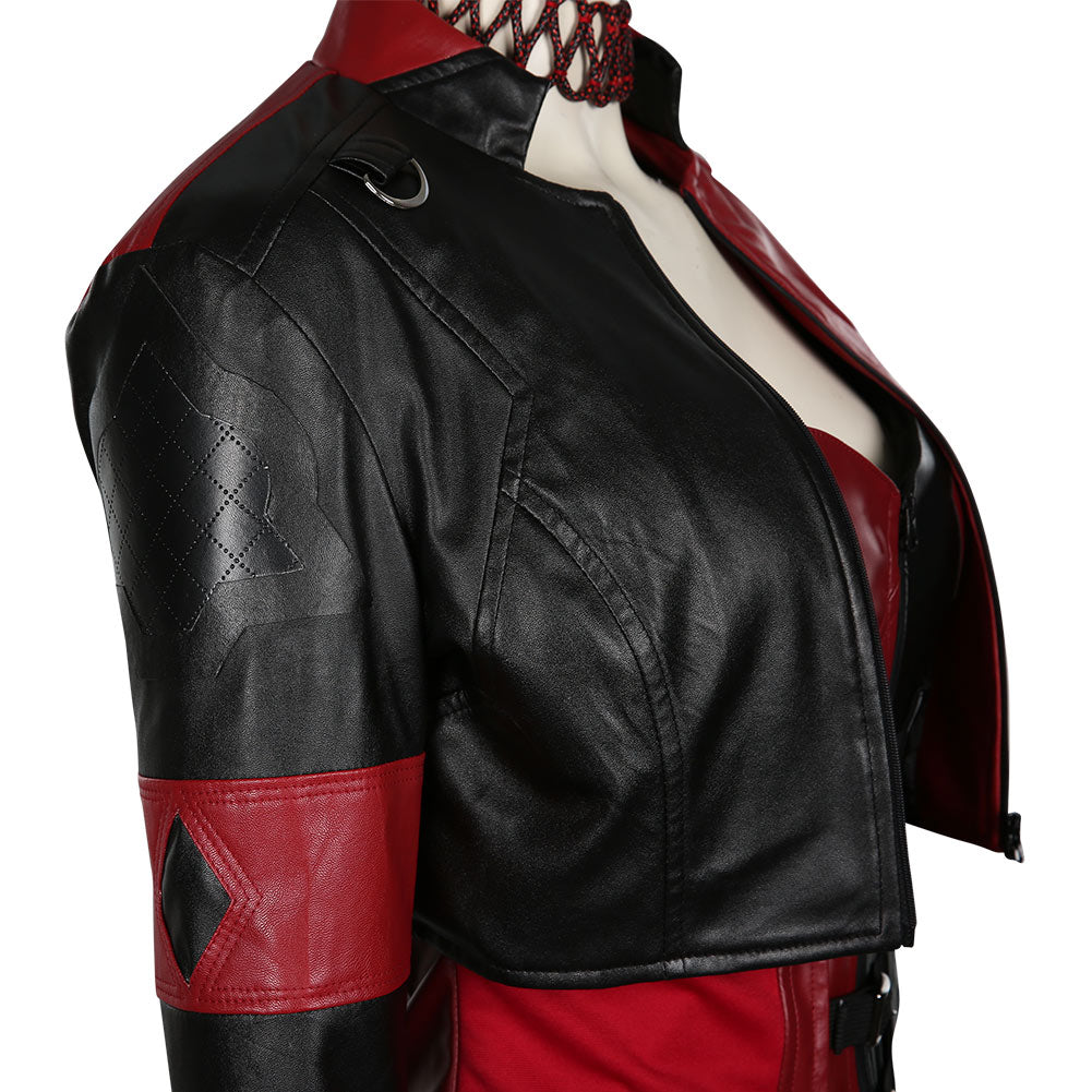 The Suicide Squad (2021)- Harleen Quinzel/Harley Quinn Halloween Carnival Suit Cosplay Costume Coat Pants Outfits