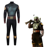 The Book of Boba Fett - Boba Fett Jumpsuit Halloween Carnival Suit Cosplay Costume Outfits