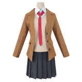 Anime Seishun Buta Yarou Series Sakurajima Mai Skirt Outfit Cosplay Costume School Uniform