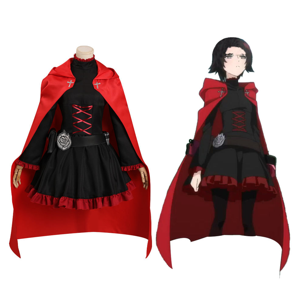 Ruby Rodd Outfits RWBY:Ice Queendom 2022 - Ruby Rose Cosplay Costume Outfits Halloween C ...