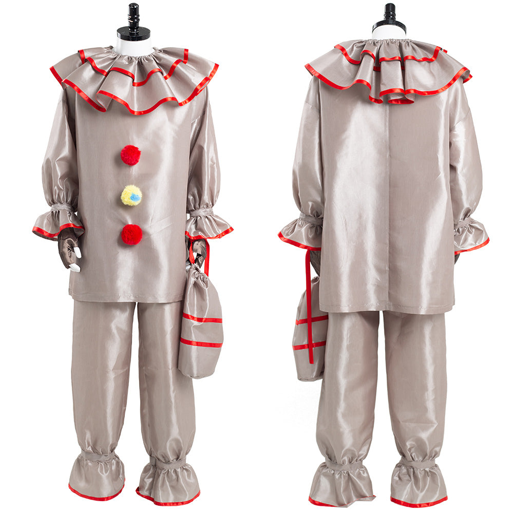 American Horror Story Twisty The Clown Halloween Carnival Suit Cosplay Costume Outfits