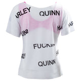 Harley Quinn Birds of Prey Underwear T-shirt Cosplay Costume