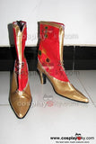 Dissidia 012: Duodecim Final Fantasy Cosplay Boots Red
