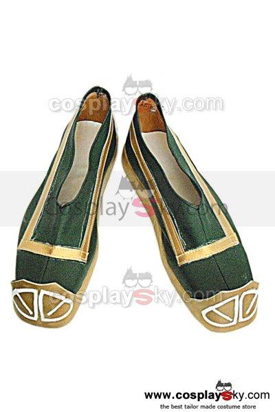 Dynasty Warriors Yunchang Guan Yu Cosplay Shoes