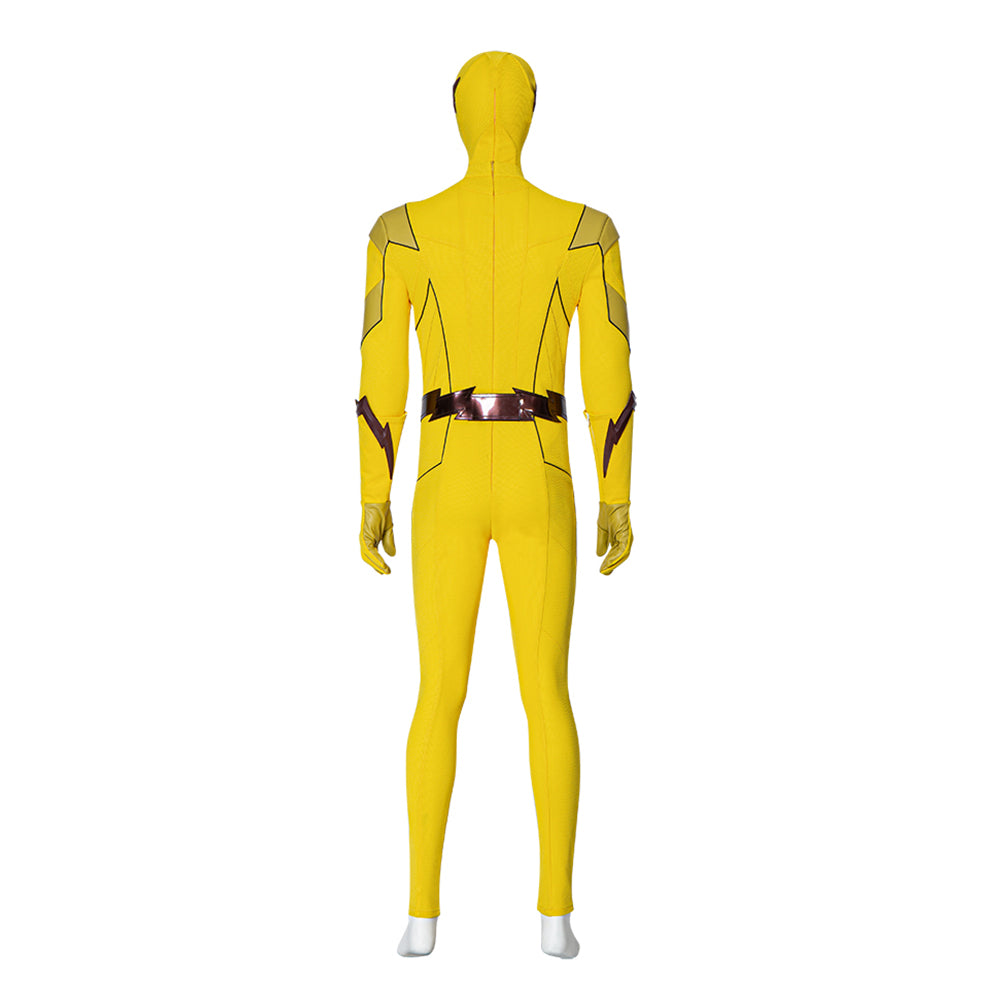 The Flash Jumpsuit Halloween Carnival Suit Cosplay Costume Outfits