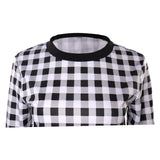 Wednesday Adams Wednesday plaid Shirt Cosplay Costume  Outfits Halloween Carnival Suit