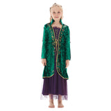 kids  Hocus Pocus   Winifred Sanderson Halloween Carnival Suit Cosplay Costume Outfits