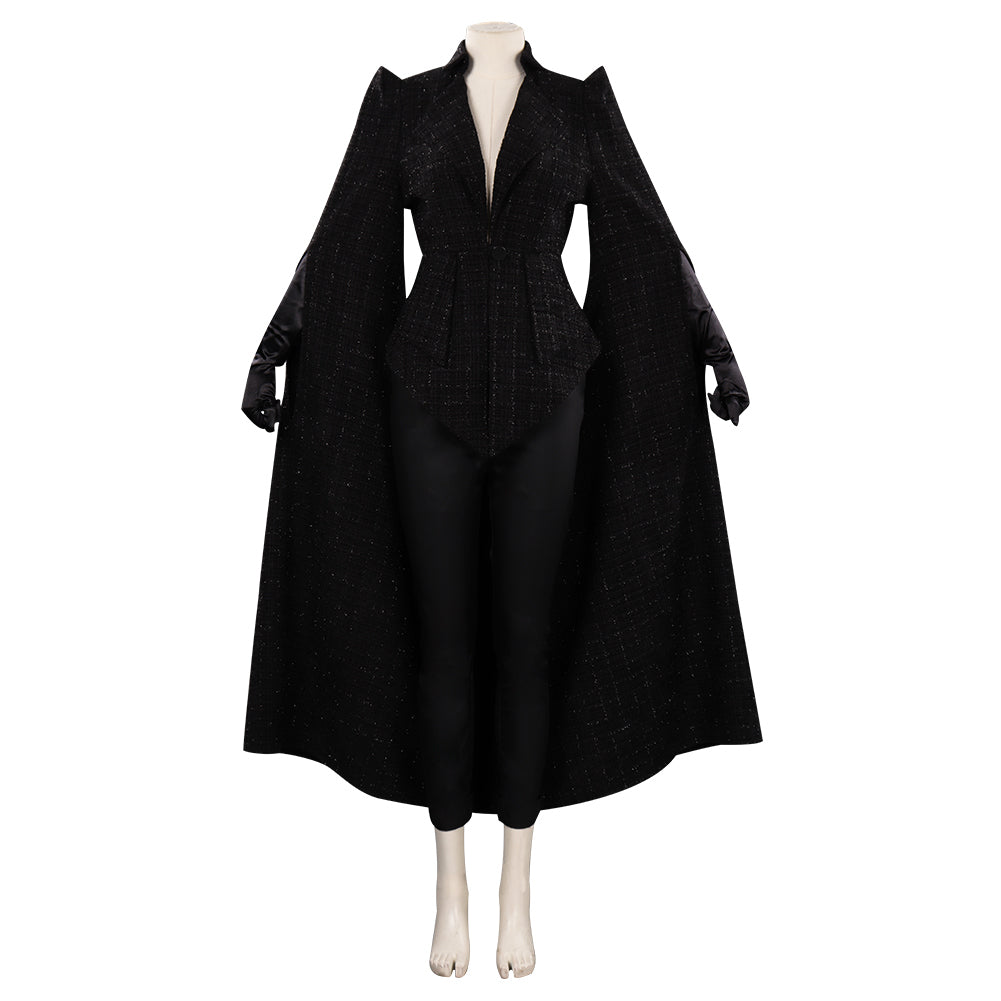 Cruella Cruella De Vil Halloween Carnival Suit Cosplay Costume Black C TrendsinCosplay Cruella Cruella De Vil Halloween Carnival Suit Cosplay Costume Black C TrendsinCosplay