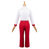 Barbie Movie Rose Red Women Shirt  Pants Outfits Halloween Carnival Cosplay Costume