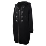 Wednesday Addams Wednesday Cosplay Costume Long Coat Outfits Halloween Carnival Party Suit