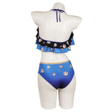 Demon Slayer Hashibira Inosuke Cosplay Costume Sexy Two-pieces Swimsuit Outfits Halloween Carnival Suit