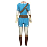 The Legend of Zelda: Breath of the Wild Link Cosplay Costume Jumpsuit Halloween Carnival Party Disguise Suit