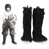 Demon Slayer Hashibira Inosuke Halloween Costumes Accessory Cosplay Shoes Boots