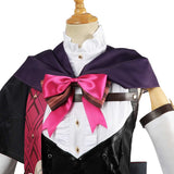 Genshin Impact Lyney Outfits Cosplay Costume Halloween Carnival Suit