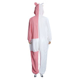 Danganronpa Dangan Ronpa Monokuma and Monomi Halloween Carnival Suit Cosplay Costume Jumpsuit Pajamas Sleepwear