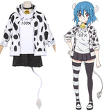 Anime Dropkick on My Devil Minos Jacket T-shirt Skirts Outfit Cosplay Costume