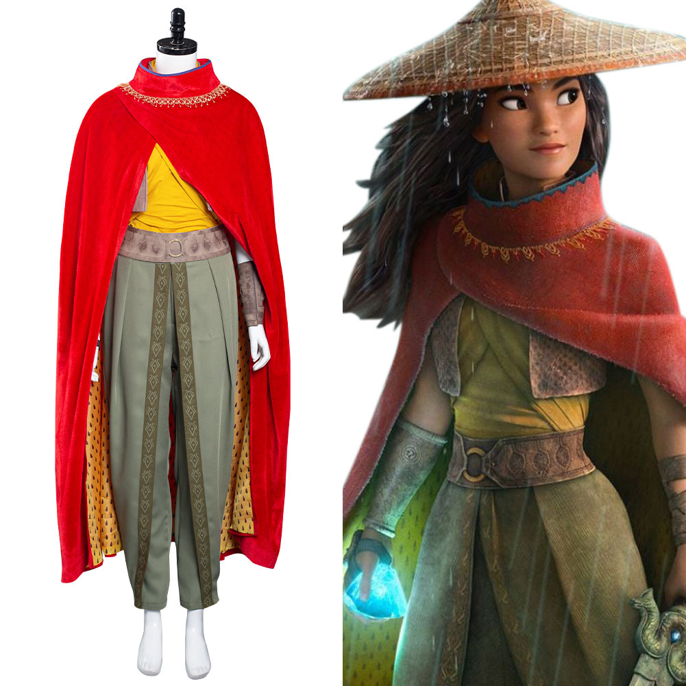 Raya And The Last Dragon Raya Halloween Carnival Suit Cosplay Costume raya-and-the-last-dragon-raya-halloween-carnival-suit-cosplay-costume