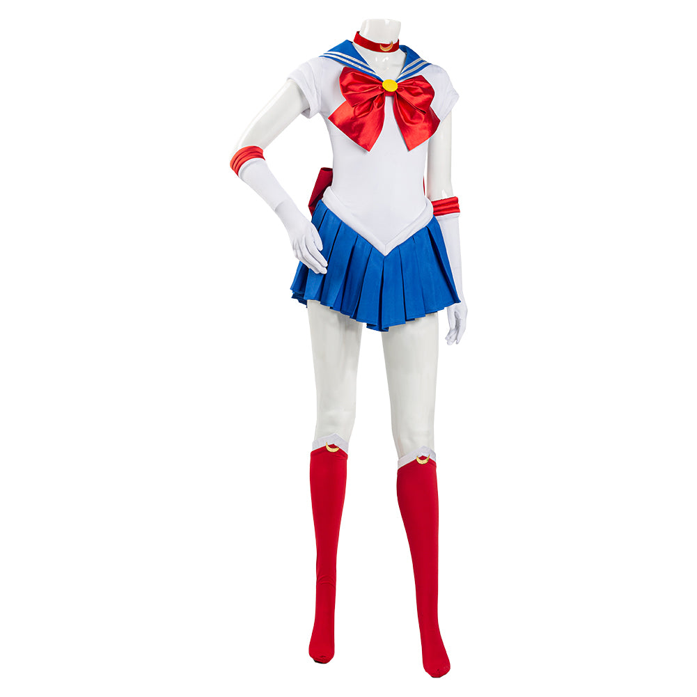 Sailor Moon Tsukino Usagi Halloween Carnival Suit Cosplay Costume Unif –  TrendsinCosplay