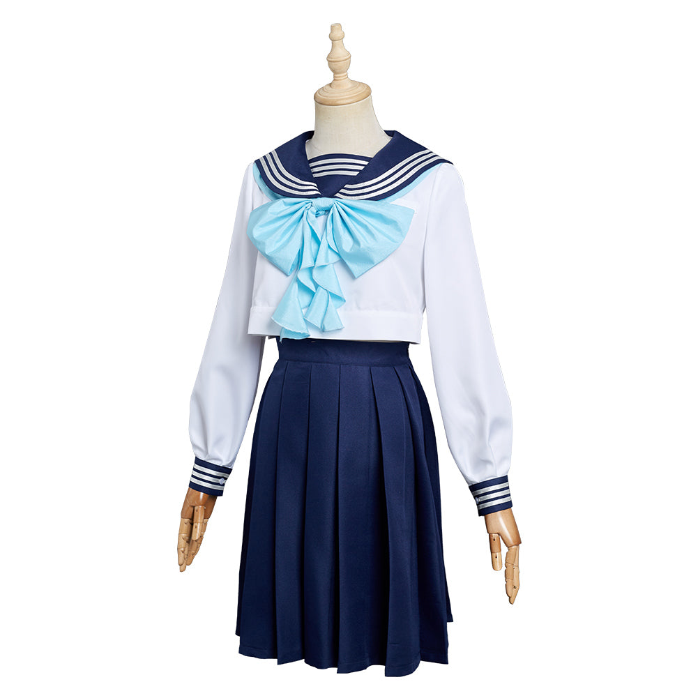 Akebi‘s Sailor Uniform - Komichi Akebi Halloween Carnival Suit Cosplay Costume School Uniform Skirt Outfits Outfits