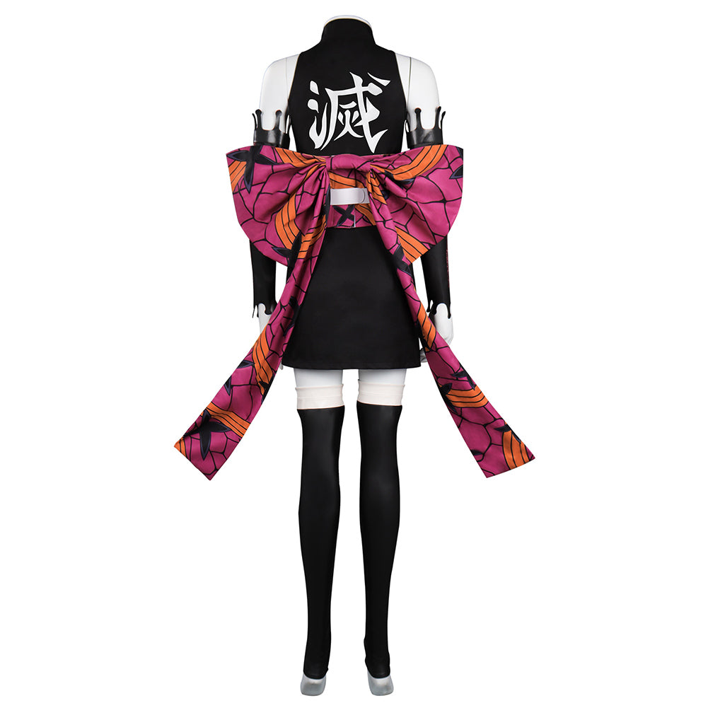 Demon Slayer Kimetsu no Yaiba Daki Halloween Carnival Suit Cosplay Costume Kimono Outfits