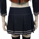 Sucker Punch- Baby Doll Cosplay Halloween Carnival Suit Cosplay Costume Women Uniform Skirt Outfits