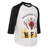 Stranger Things Season 4 Hellfire Club Master Of Puppets Shirt Outfits Halloween Carnival Suit Cosplay Costume