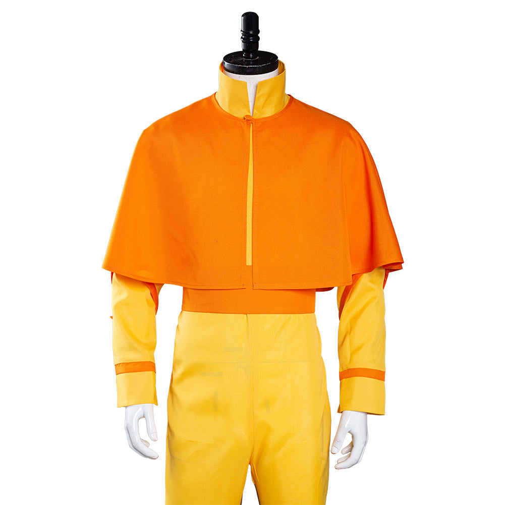 Avatar: The Last Airbender Avatar Aang Halloween Carnival Suit Cosplay Costume Jumpsuit Outfits